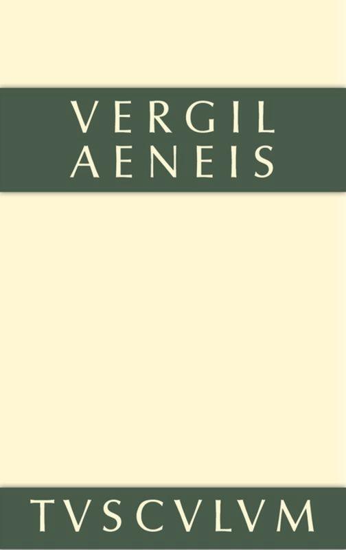 Cover: 9783110356090 | Aeneis | Lateinisch - deutsch | Vergil | Buch | Sammlung Tusculum