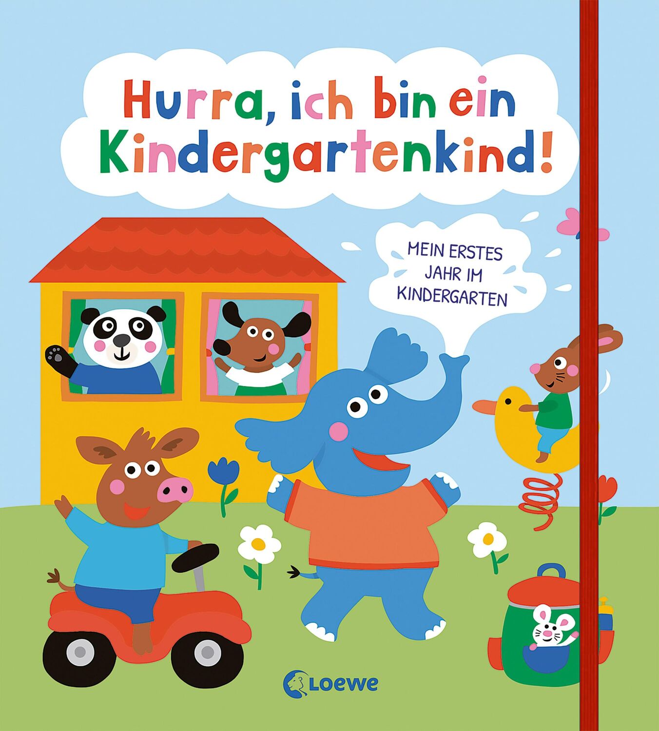 Cover: 9783743213210 | Hurra, ich bin ein Kindergartenkind! | Loewe Eintragbücher | Buch