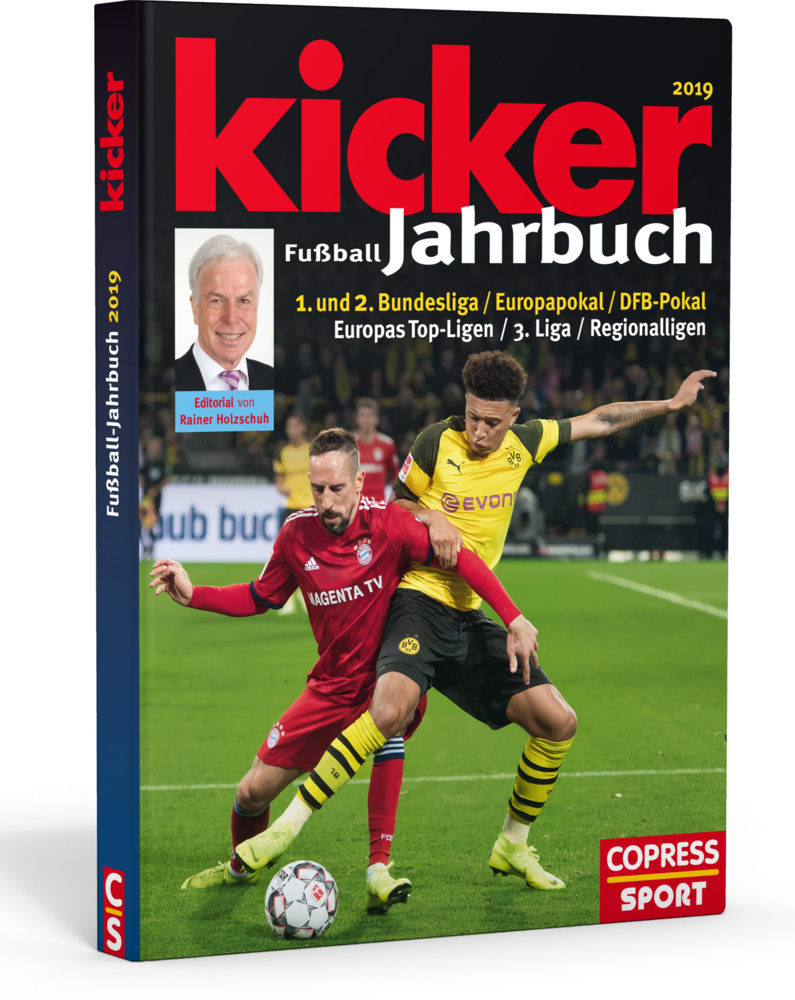 Cover: 9783767912434 | Kicker Fußball-Jahrbuch 2019 | Kicker | Buch | 176 S. | Deutsch | 2019