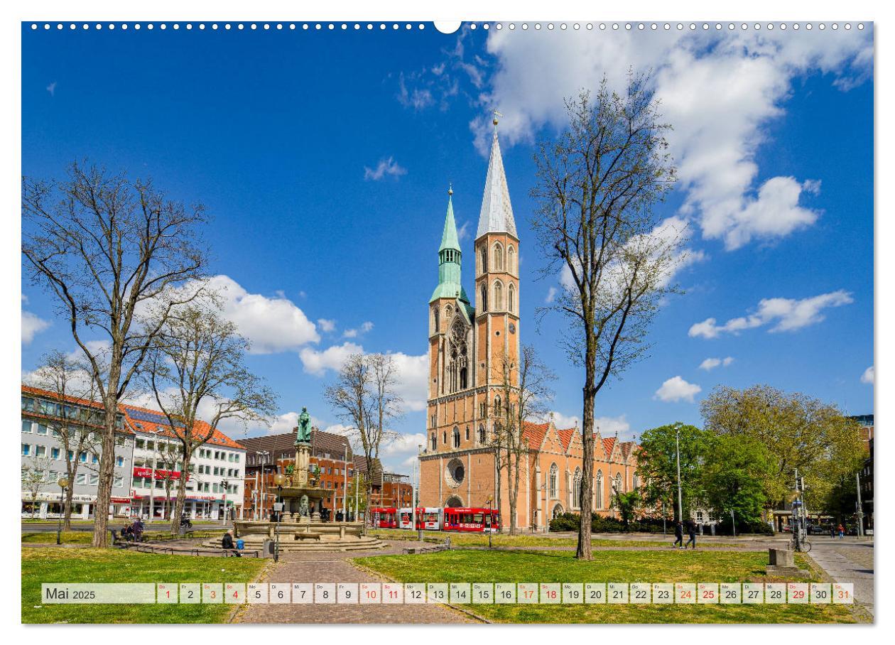 Bild: 9783435132102 | Braunschweig Impressionen (Wandkalender 2025 DIN A2 quer), CALVENDO...