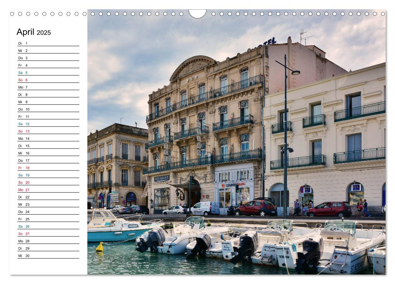 Bild: 9783435445325 | Sète - Das Venedig des Languedoc (Wandkalender 2025 DIN A3 quer),...