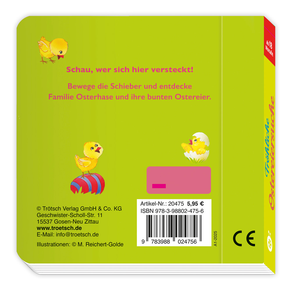 Bild: 9783988024756 | Trötsch Spielbuch Ostern Fröhliche Ostereiersuche | Co.KG | Buch