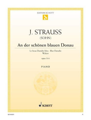 Cover: 9790001089081 | An der schönen blauen Donau | Johann Strauß | Buch | 6 S. | Deutsch