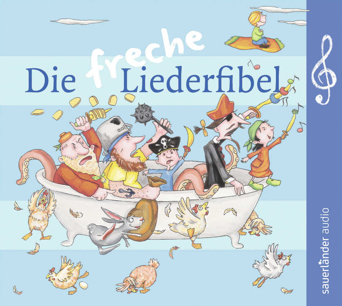 Cover: 9783839848739 | Die freche Liederfibel, 1 Audio-CD | Gerhard Schöne (u. a.) | Audio-CD