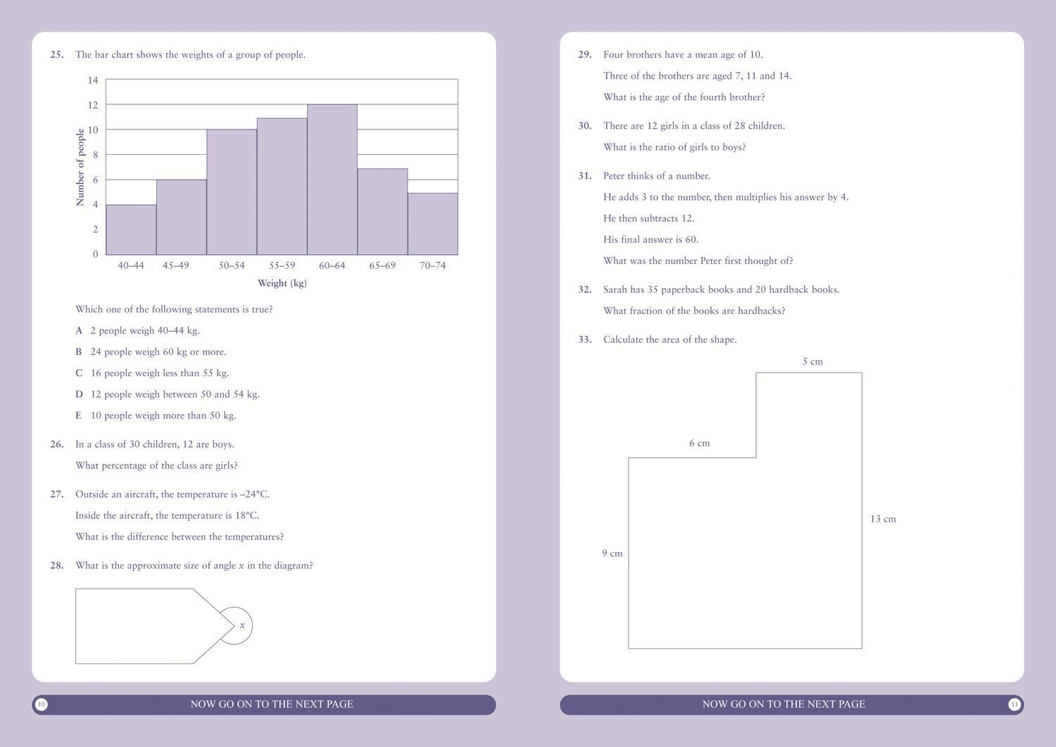 Bild: 9781844197163 | 11+ Maths Practice Papers Book 1 | For the 2024 Gl Assessment Tests