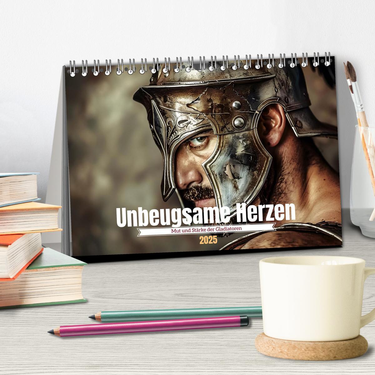 Bild: 9783457238943 | Unbeugsame Herzen (Tischkalender 2025 DIN A5 quer), CALVENDO...