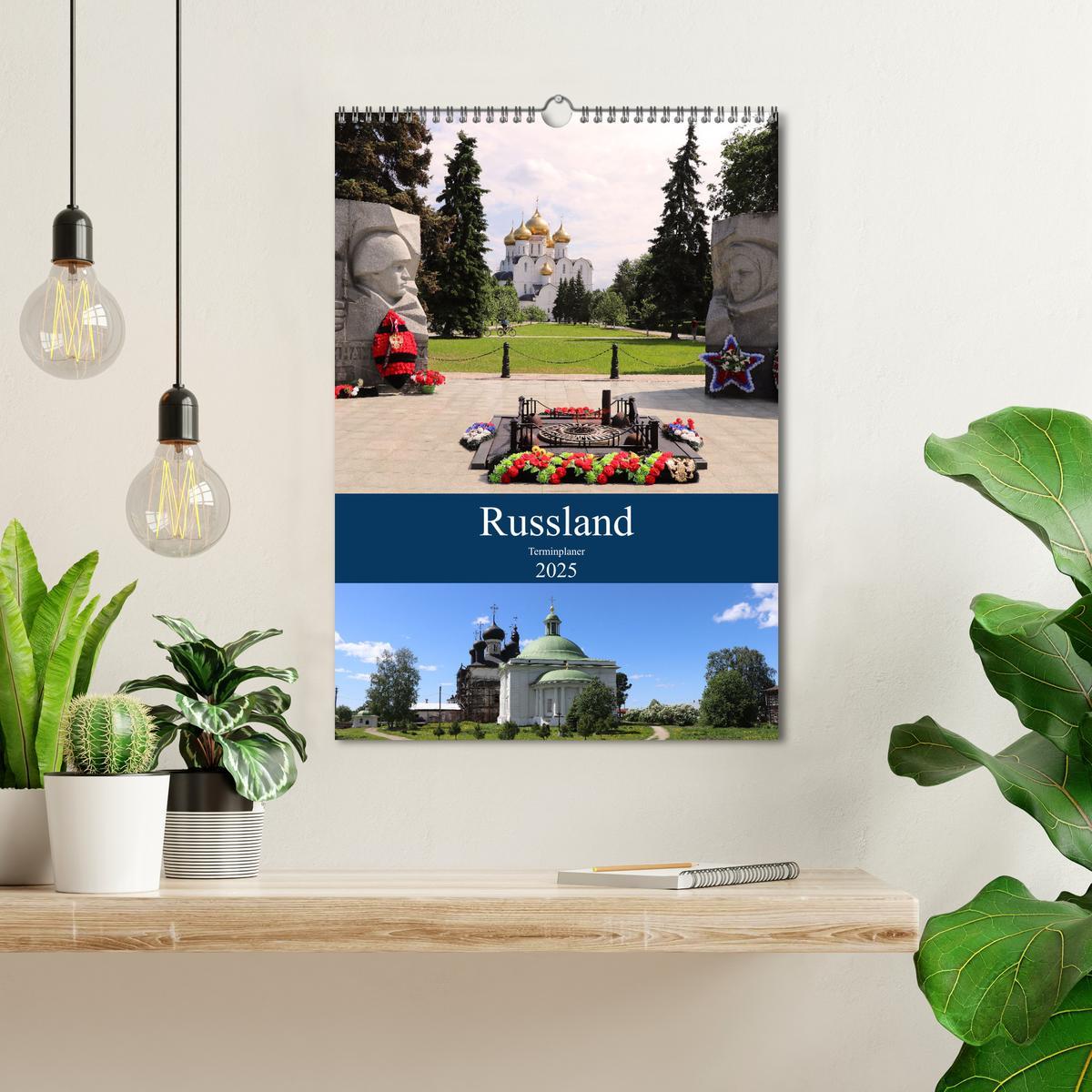 Bild: 9783435909117 | Russland - Terminplaner (Wandkalender 2025 DIN A3 hoch), CALVENDO...