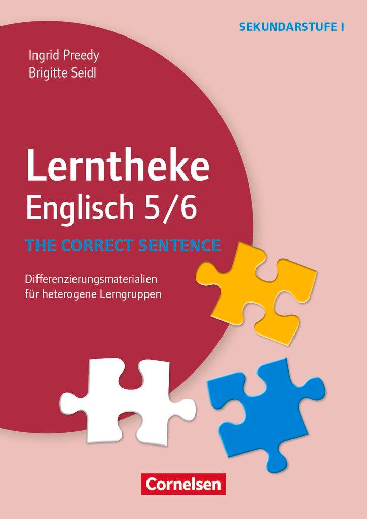 Cover: 9783589153855 | Lerntheke - Englisch: The correct sentence: 5/6 | Brigitte Seidl