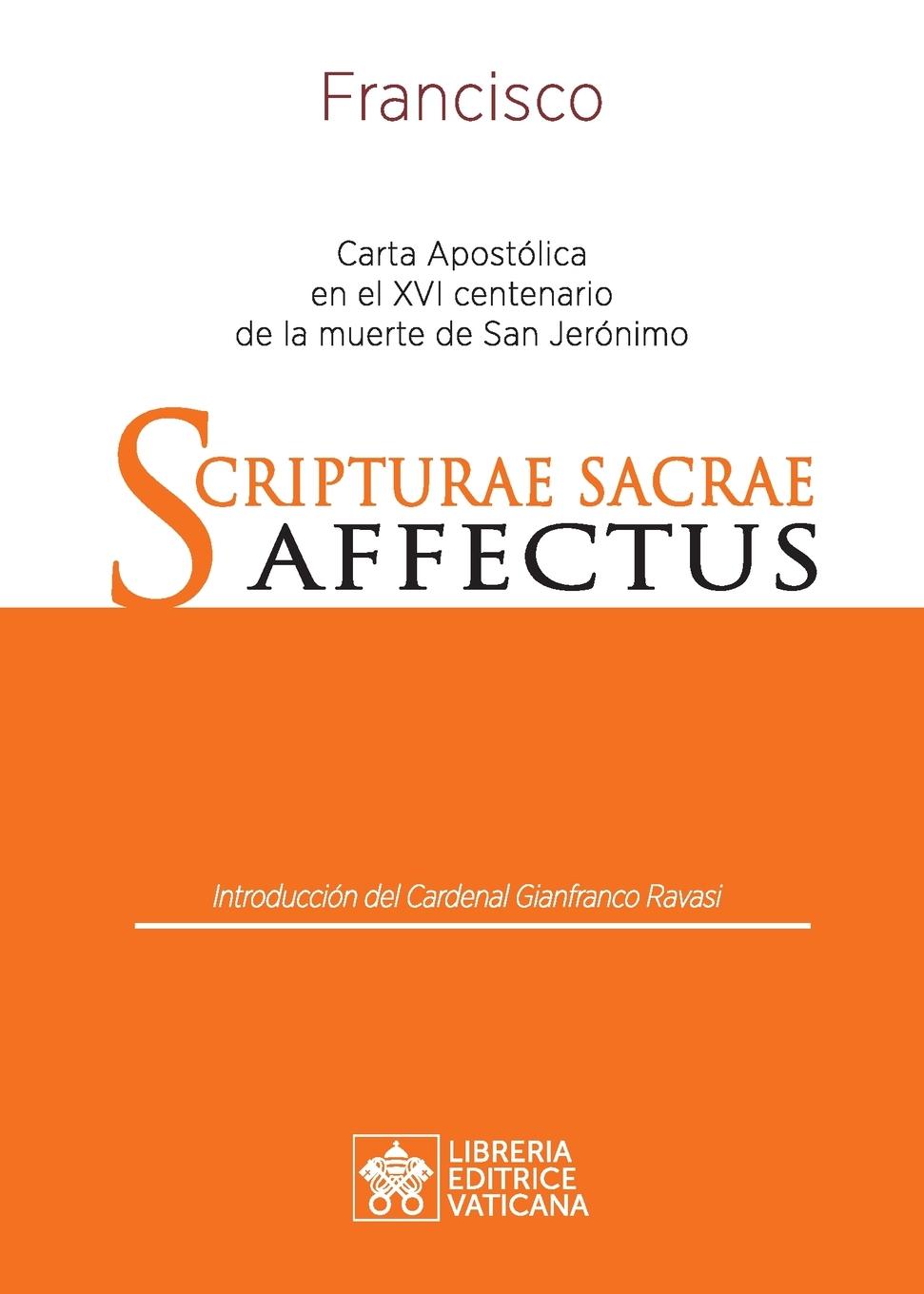 Cover: 9788826605128 | Scripturae Sacrae affectus | Papa Francisco - Jorge Mario Bergoglio