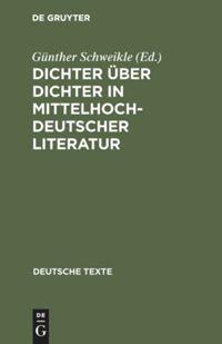 Cover: 9783484190115 | Dichter über Dichter in mittelhochdeutscher Literatur | Schweikle