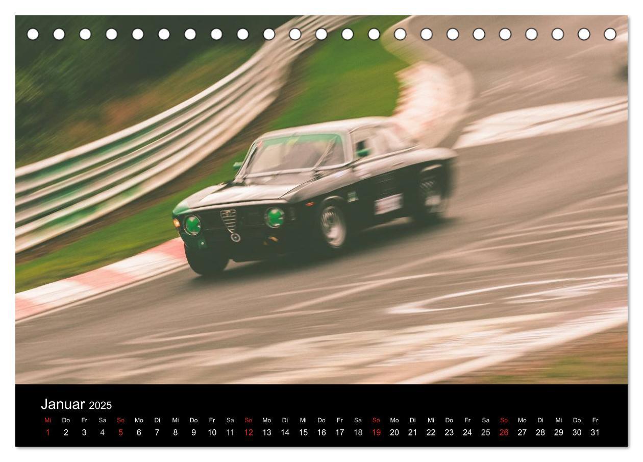 Bild: 9783435643134 | Vintage Racing, historischer Motorsport (Tischkalender 2025 DIN A5...