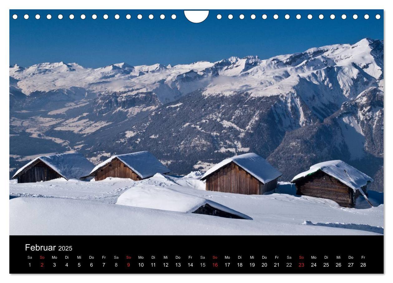 Bild: 9783435815890 | Graubünden - Die schönsten Bilder (Wandkalender 2025 DIN A4 quer),...