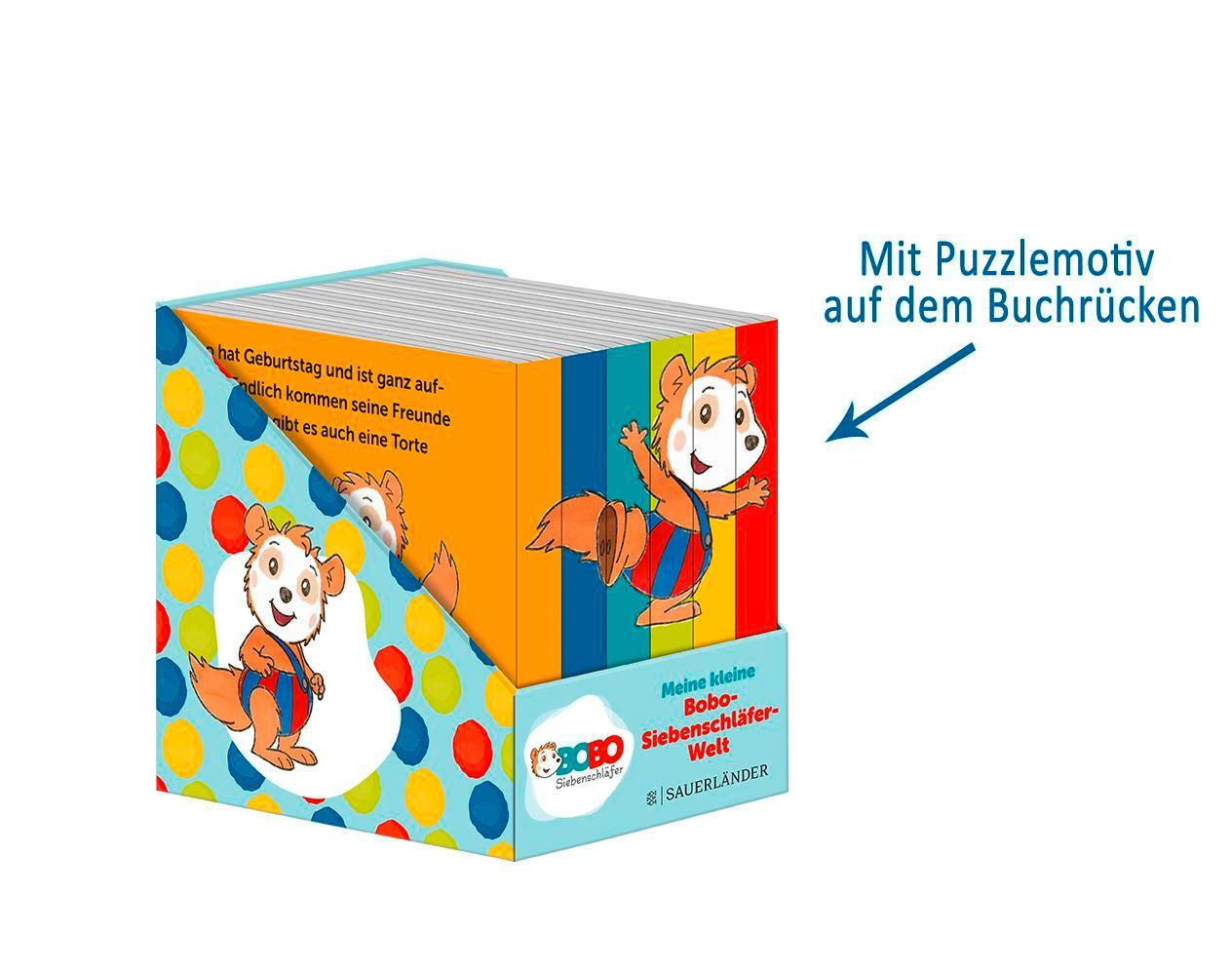 Bild: 9783737357517 | Meine kleine Bobo-Siebenschläfer-Welt (Würfel) | 6 Mini-Bücher | Buch