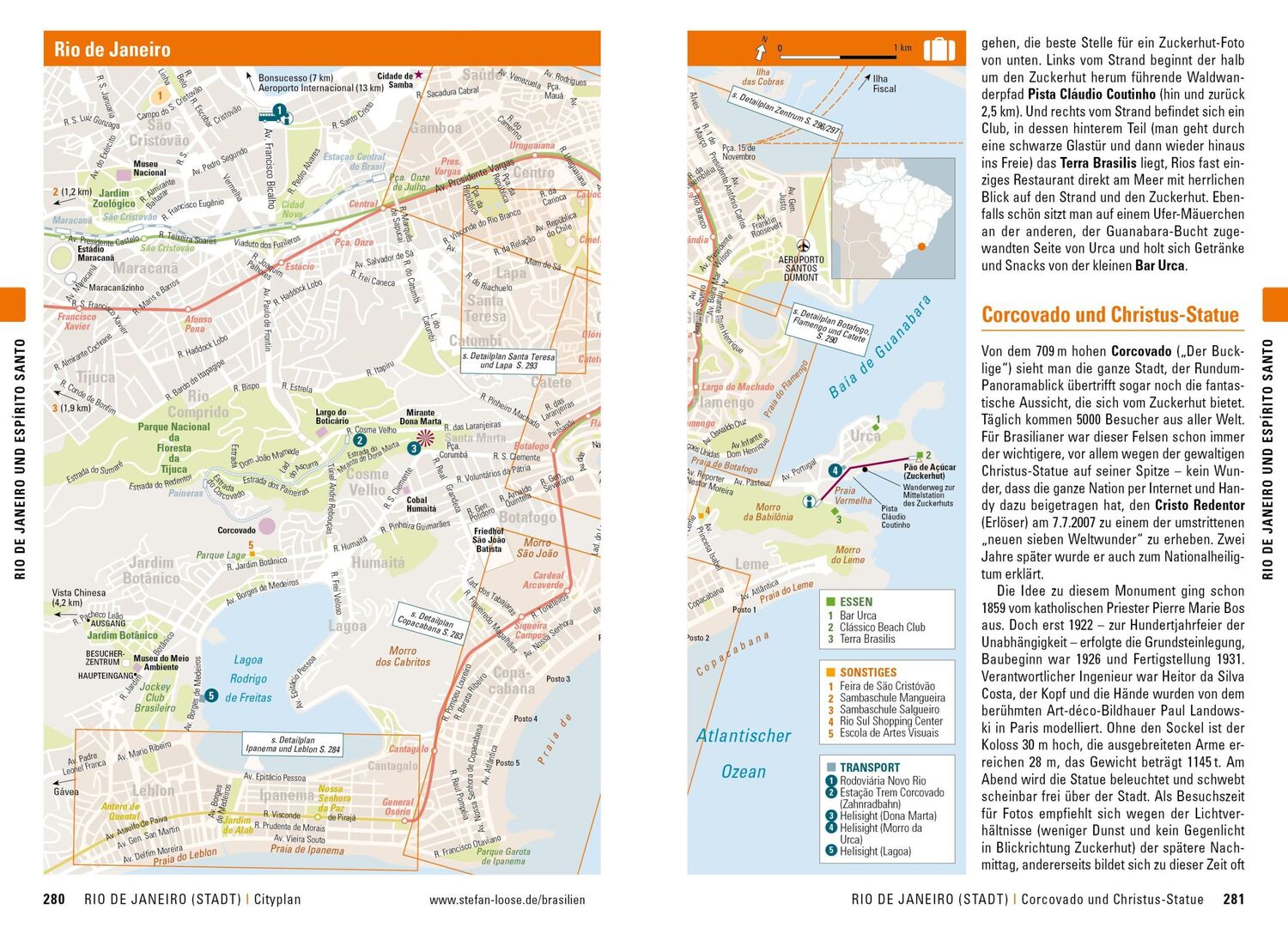 Bild: 9783770178971 | Stefan Loose Reiseführer Brasilien | mit Reiseatlas | Taschenbuch