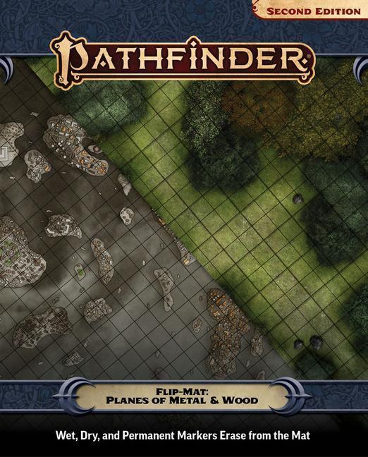 Cover: 9781640785526 | Pathfinder Flip-Mat: Planes of Metal and Wood | Jason Engle (u. a.)