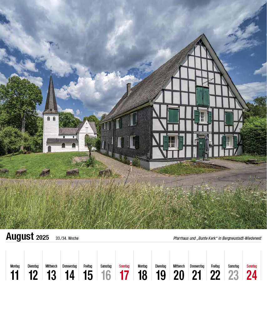 Bild: 9783910690011 | Schönes Bergisches Land 2025 | GmbH | Kalender | 28 S. | Deutsch