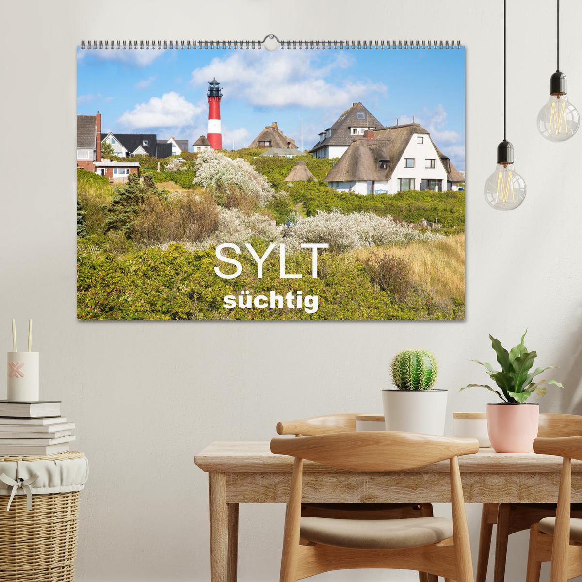 Bild: 9783457214114 | Sylt süchtig (Wandkalender 2025 DIN A2 quer), CALVENDO Monatskalender