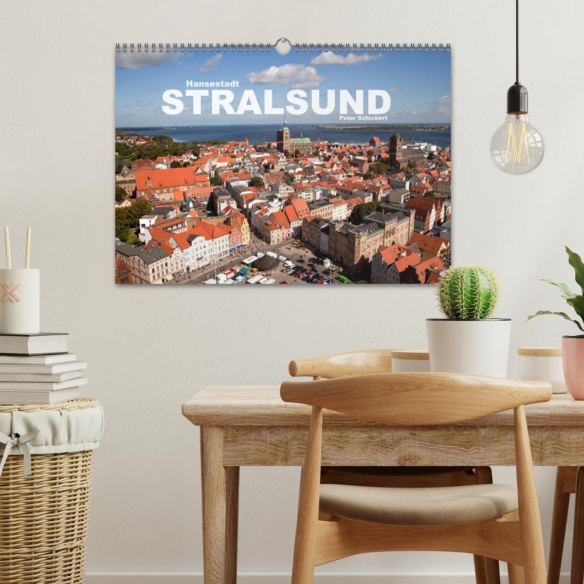 Bild: 9783435681921 | Hansestadt Stralsund (Wandkalender 2025 DIN A3 quer), CALVENDO...