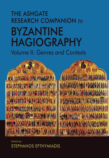 Cover: 9780367570590 | The Ashgate Research Companion to Byzantine Hagiography | Efthymiadis