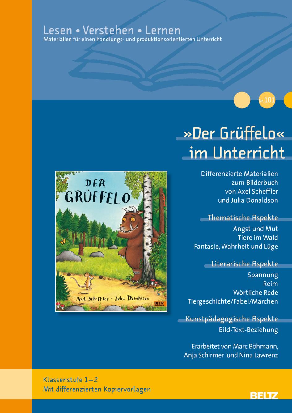 Cover: 9783407627896 | »Der Grüffelo« von Axel Scheffler und Julia Donaldson | Taschenbuch