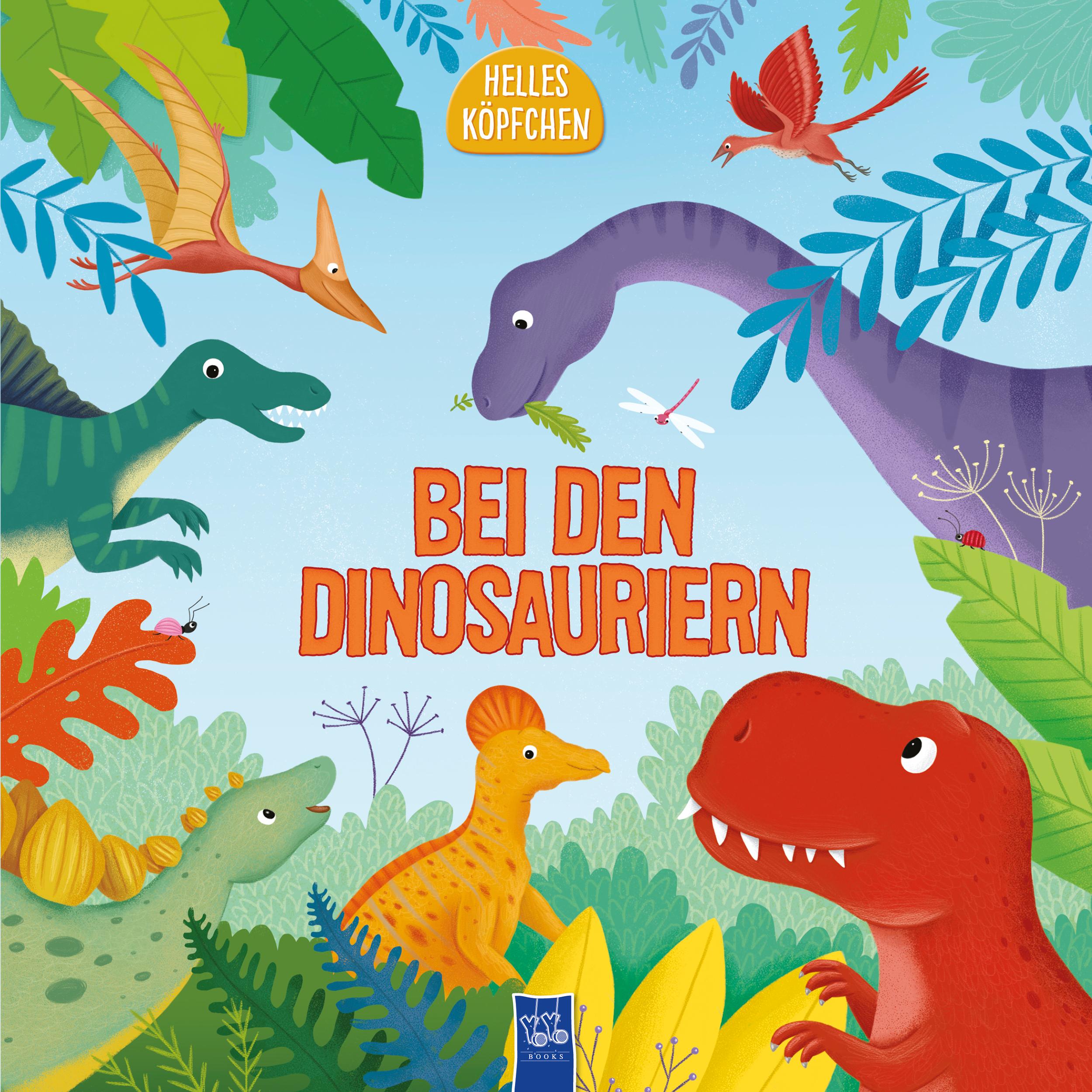 Cover: 9789464764017 | Helles Köpfchen - Bei den Dinosauriern | Brooke Vitale | Buch | 24 S.