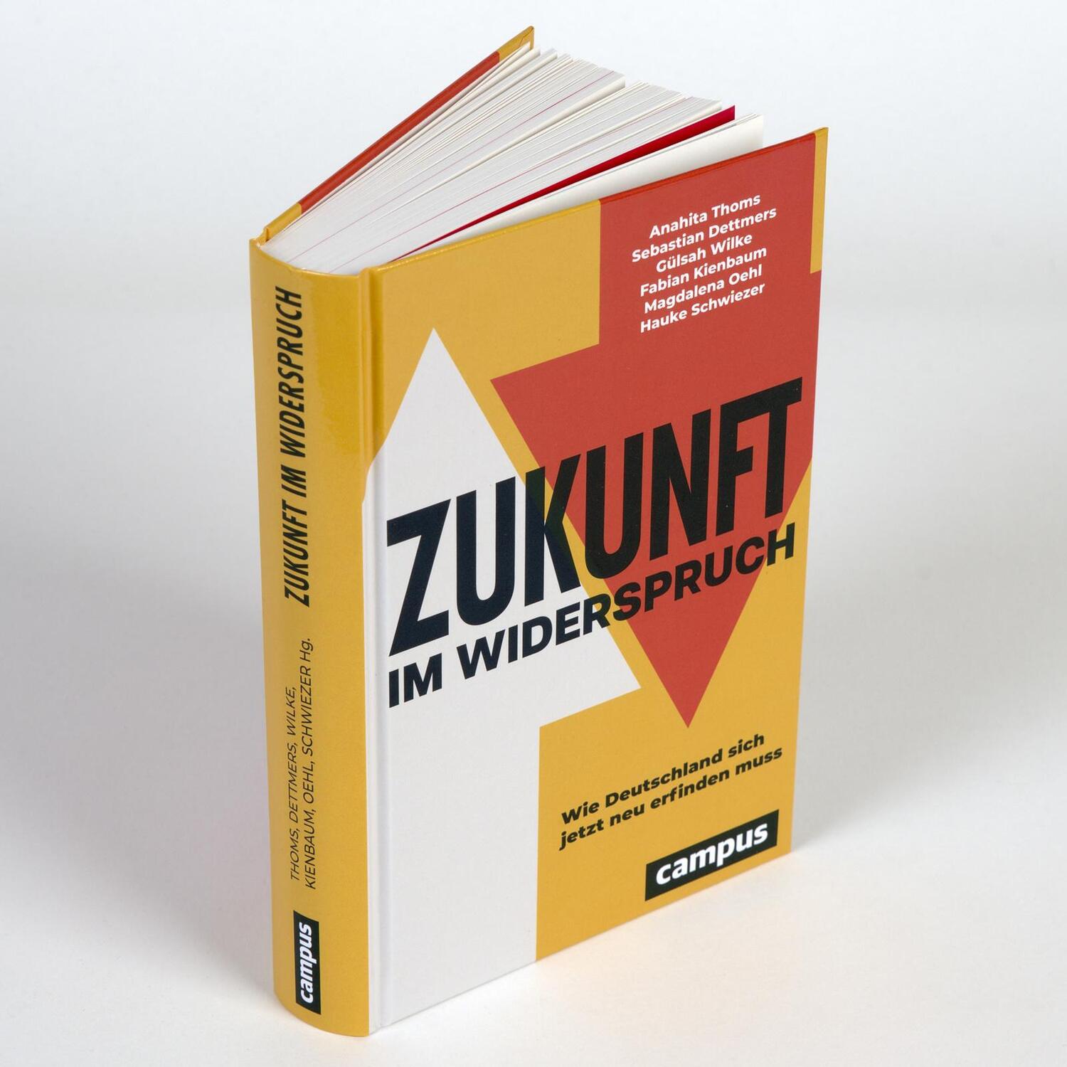 Rückseite: 9783593519111 | Zukunft im Widerspruch | Wie Deutschland sich jetzt neu erfinden muss