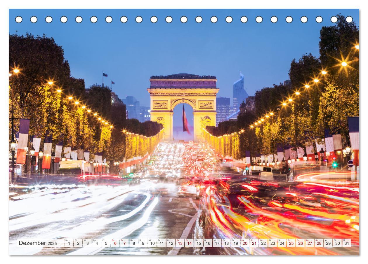 Bild: 9783435040032 | Paris - La Ville Lumière (Tischkalender 2025 DIN A5 quer), CALVENDO...