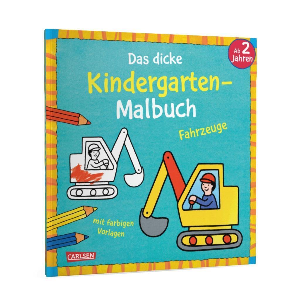 Bild: 9783551191618 | Ausmalbilder für Kita-Kinder: Das dicke Kindergarten-Malbuch:...