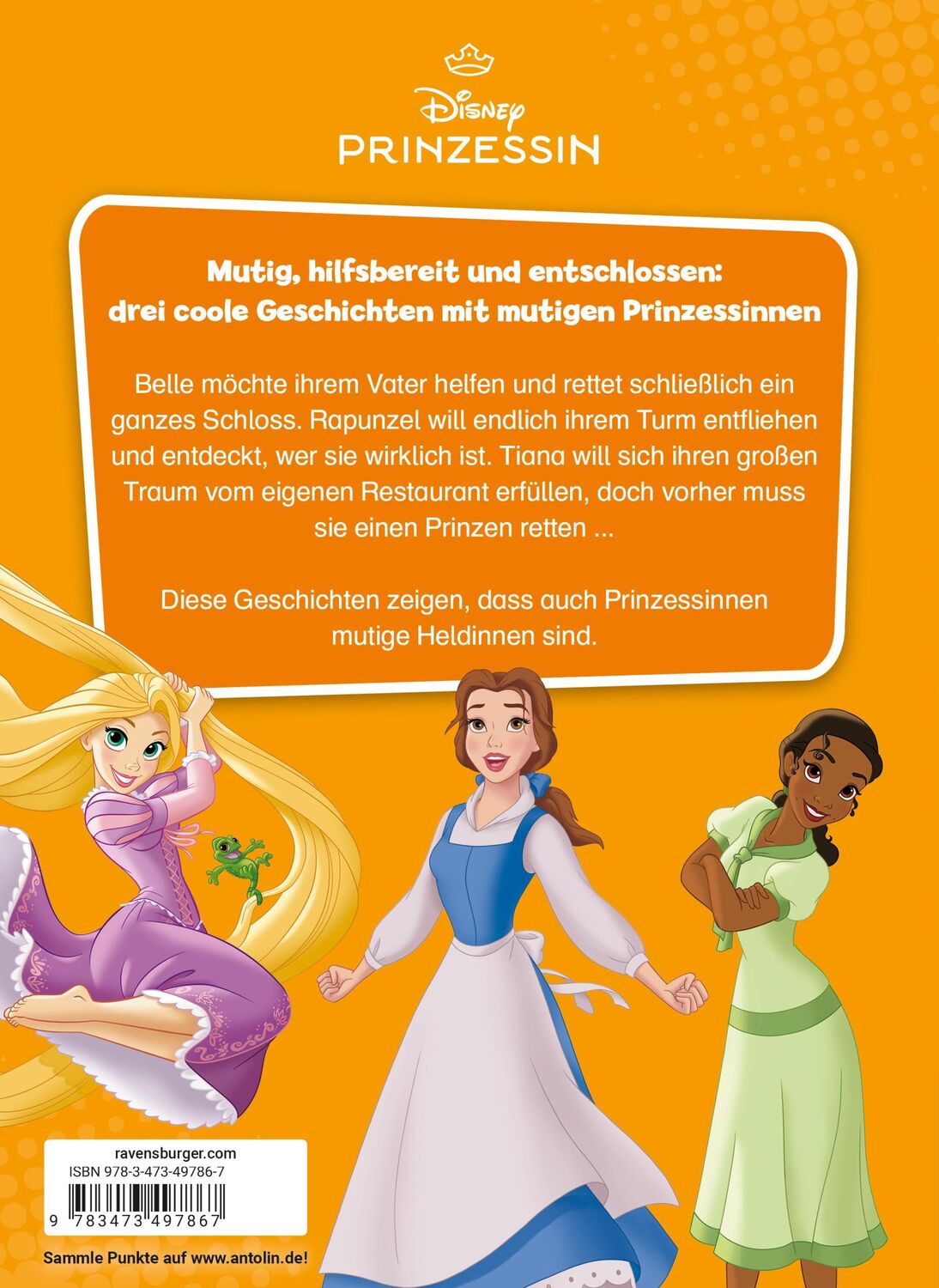 Rückseite: 9783473497867 | Disney: Starke Heldinnen - Teil 2 - Erstleseabenteuer - ab 7 Jahren...