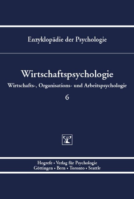 Cover: 9783801705848 | Wirtschaftspsychologie | Lutz von Rosenstiel | Buch | XXVIII | Deutsch