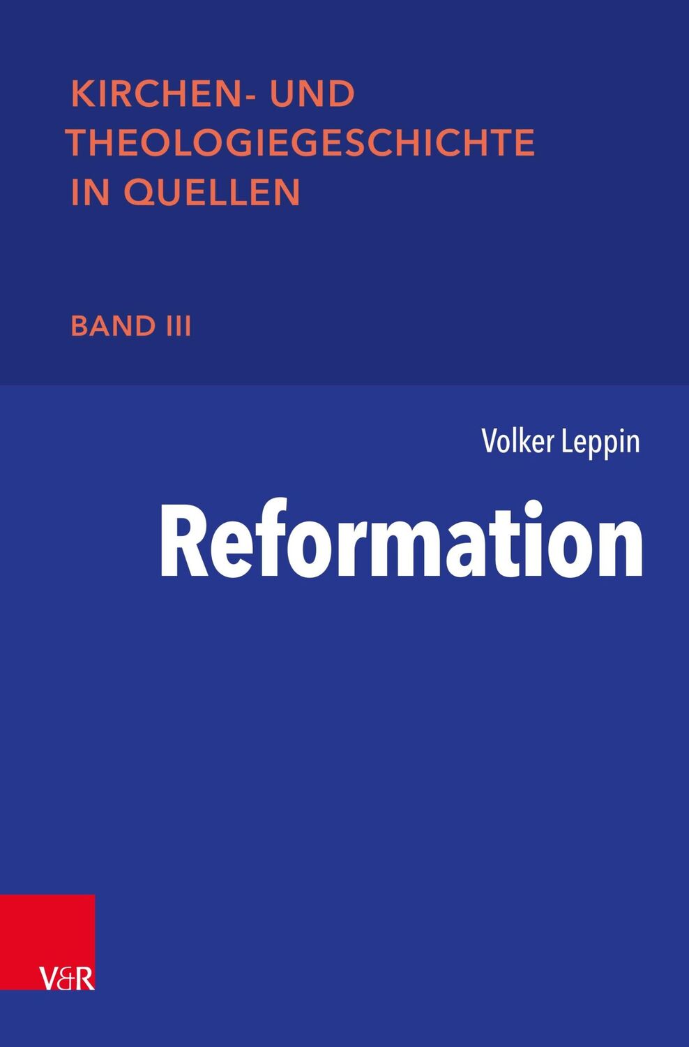 Cover: 9783525503522 | Reformation | Volker Leppin | Taschenbuch | XII | Deutsch | 2021