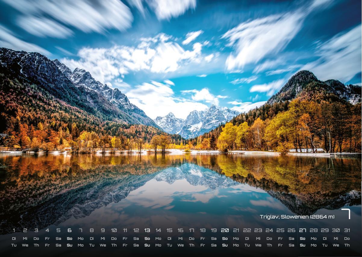 Bild: 9783986733766 | Die Alpen - dem Himmel so nah - 2025 - Kalender DIN A3 | GP-Fever.de