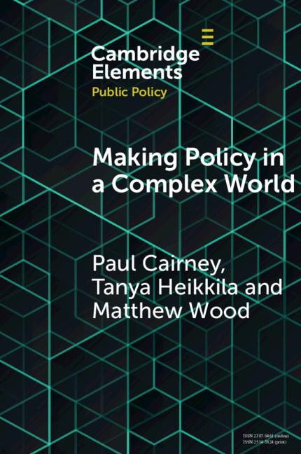 Cover: 9781108729109 | Making Policy in a Complex World | Paul Cairney (u. a.) | Taschenbuch