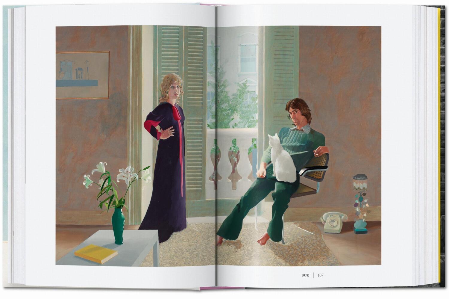 Bild: 9783836586504 | David Hockney. Eine Chronologie. 40th Ed. | Hans Werner Holzwarth