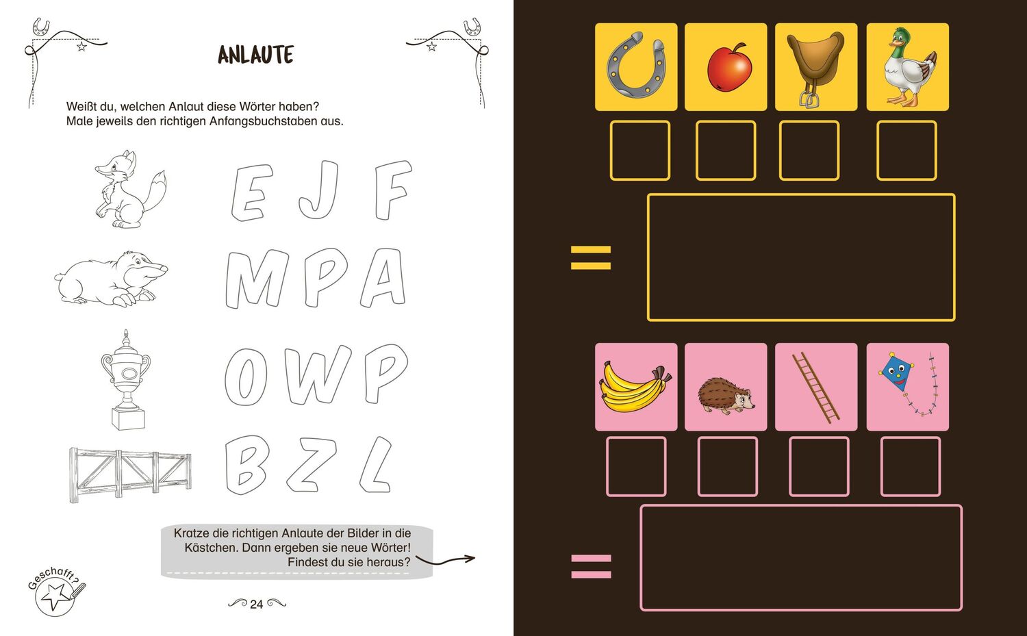 Bild: 9783849941956 | Bibi &amp; Tina Kritzel-Kratzel-Lernspaß: Erste Buchstaben | Verlag | Buch