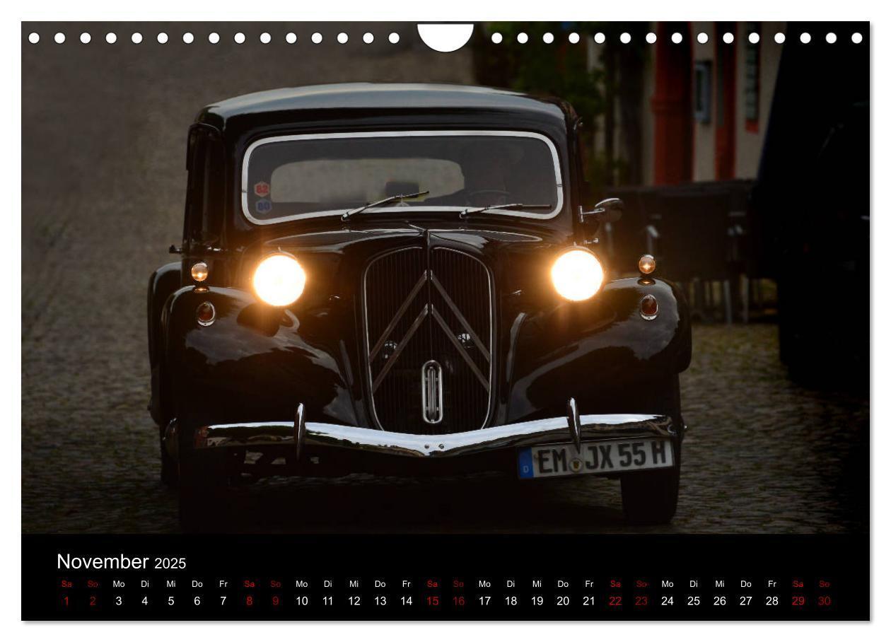 Bild: 9783435443147 | Citroën 11CV Traction Avant (Wandkalender 2025 DIN A4 quer),...