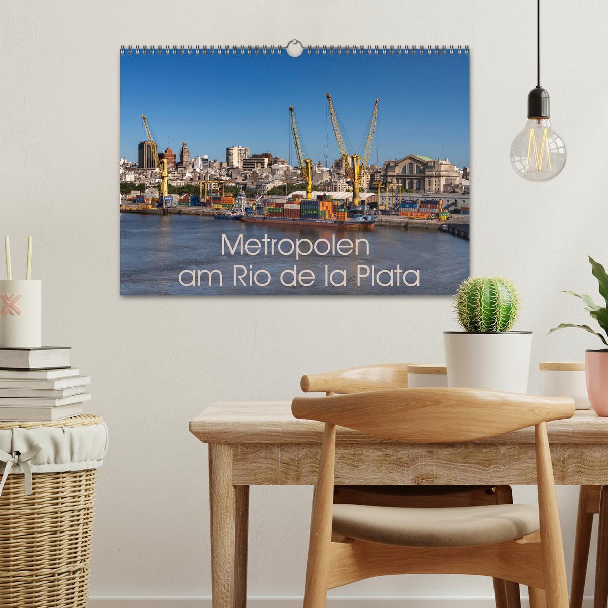 Bild: 9783435097128 | Metropolen am Rio de la Plata (Wandkalender 2025 DIN A3 quer),...