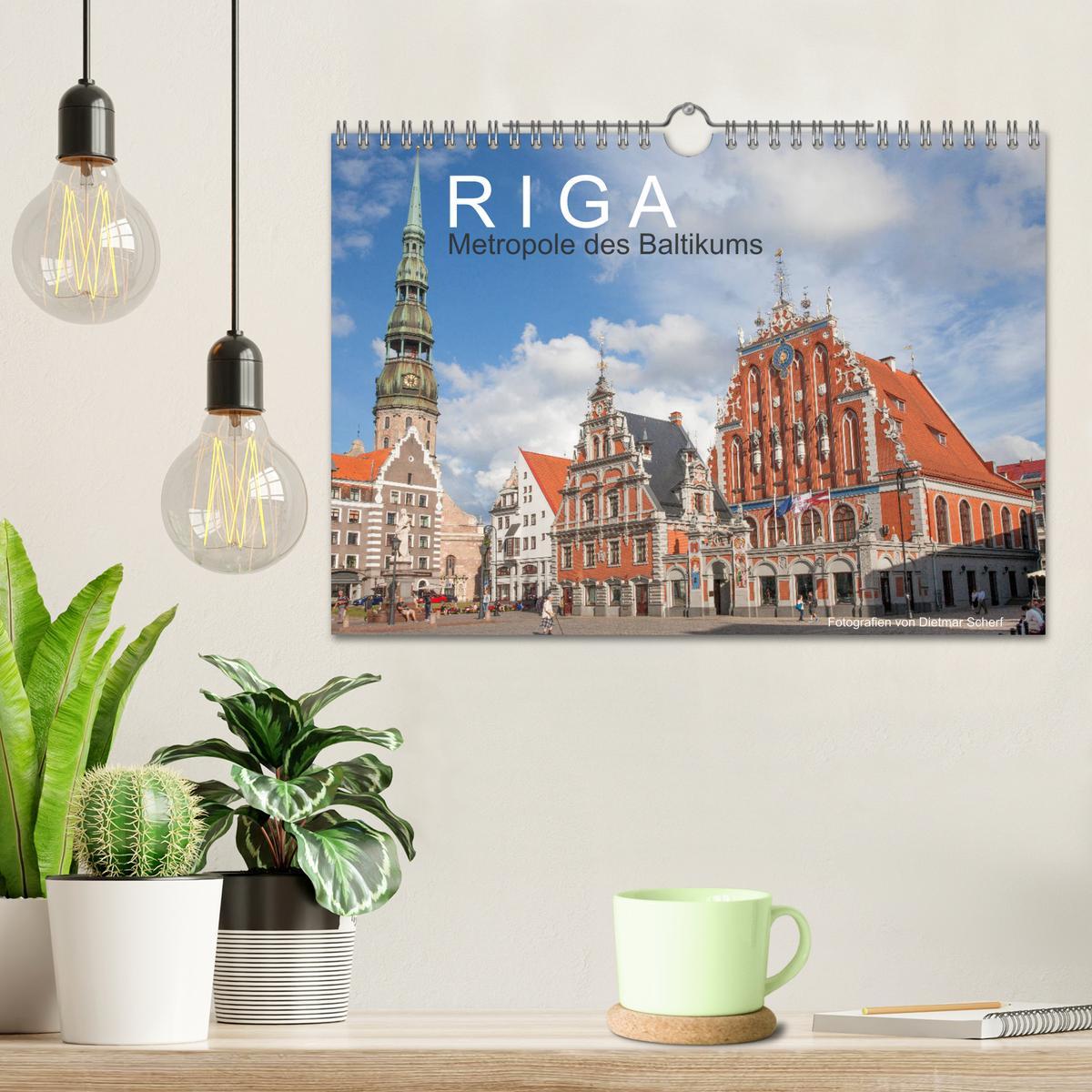 Bild: 9783435378135 | Riga - Metropole des Baltikums (Wandkalender 2025 DIN A4 quer),...