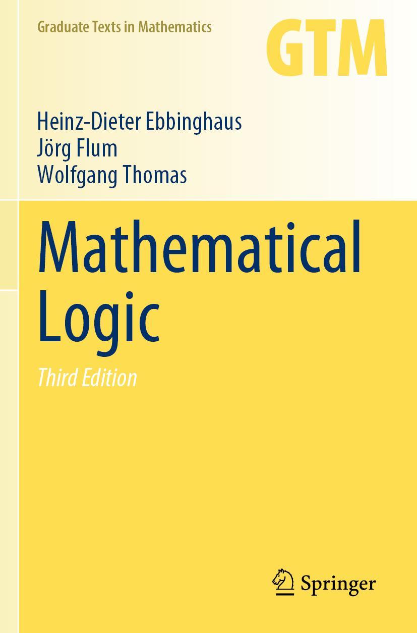 Cover: 9783030738419 | Mathematical Logic | Heinz-Dieter Ebbinghaus (u. a.) | Taschenbuch