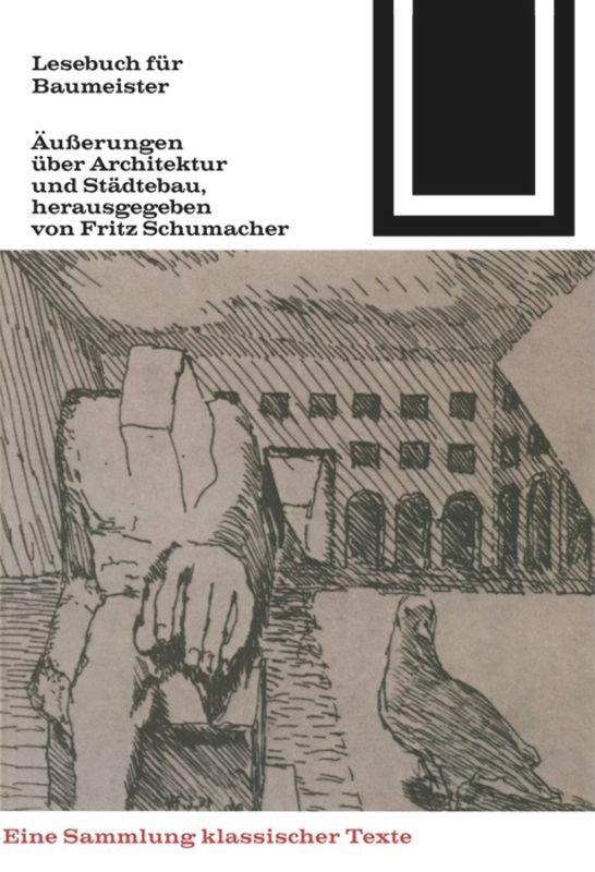 Cover: 9783035600520 | Lesebuch für Baumeister | Fritz Schumacher | Taschenbuch | Deutsch