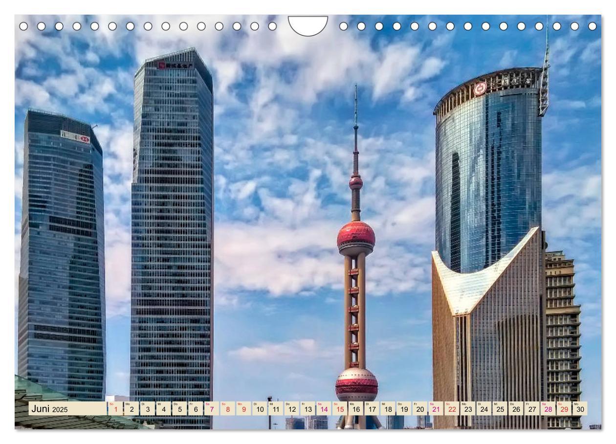 Bild: 9783435439218 | Städte der Welt - Shanghai (Wandkalender 2025 DIN A4 quer),...