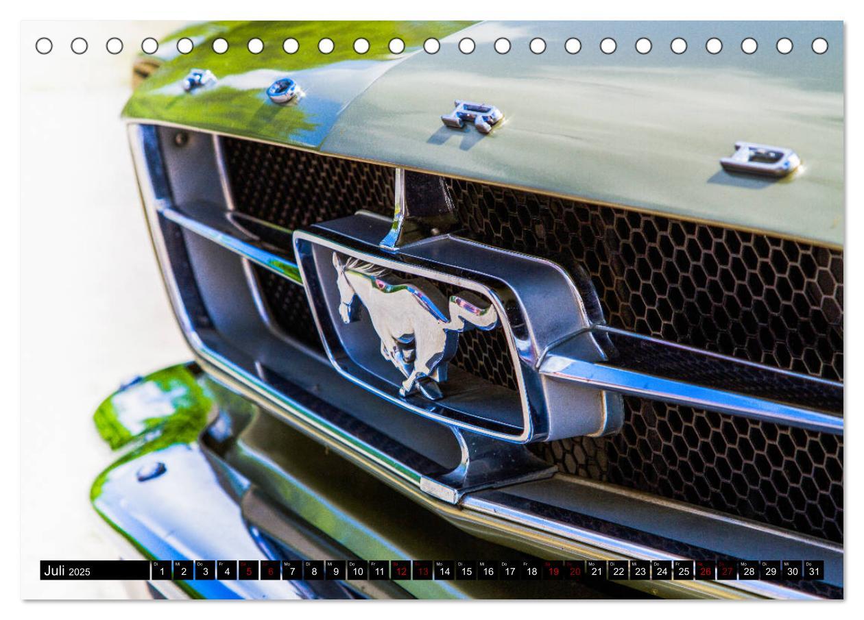 Bild: 9783435334230 | Ford Mustang - Die Legende (Tischkalender 2025 DIN A5 quer),...