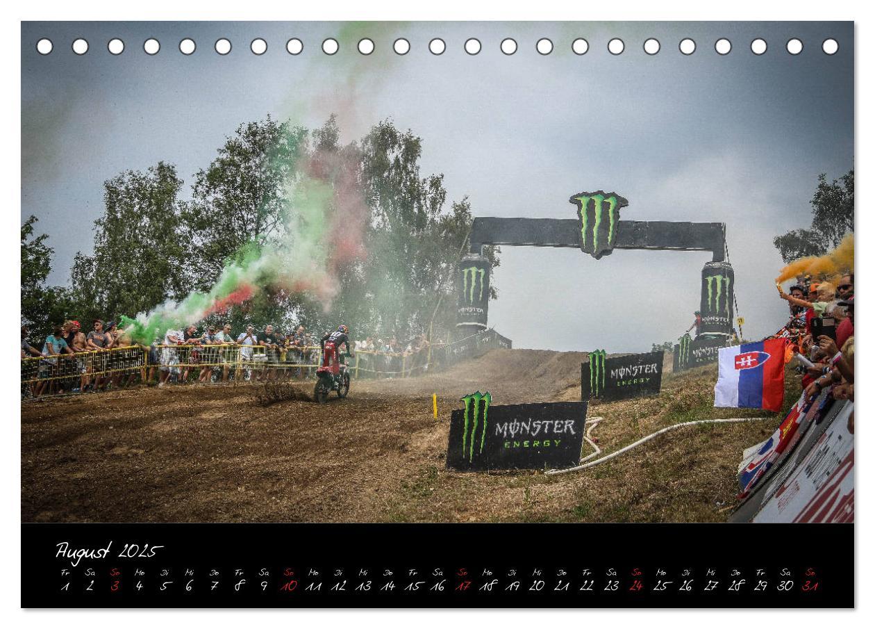 Bild: 9783435294381 | Motocross Racing 2025 (Tischkalender 2025 DIN A5 quer), CALVENDO...