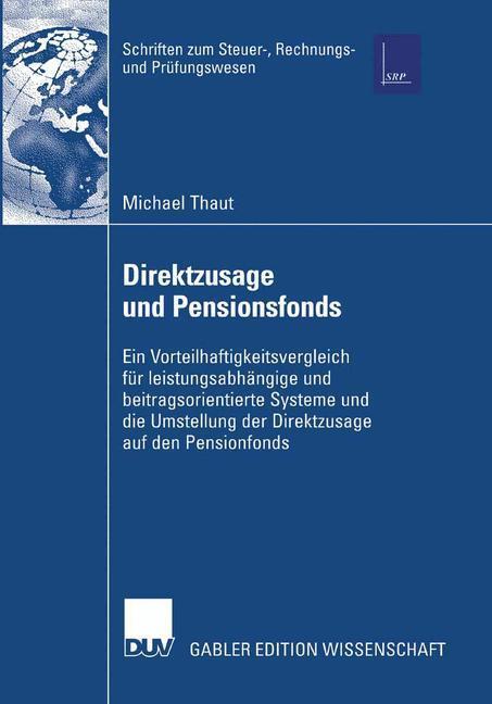 Cover: 9783835006942 | Direktzusage und Pensionsfonds | Michael Thaut | Taschenbuch | xxx