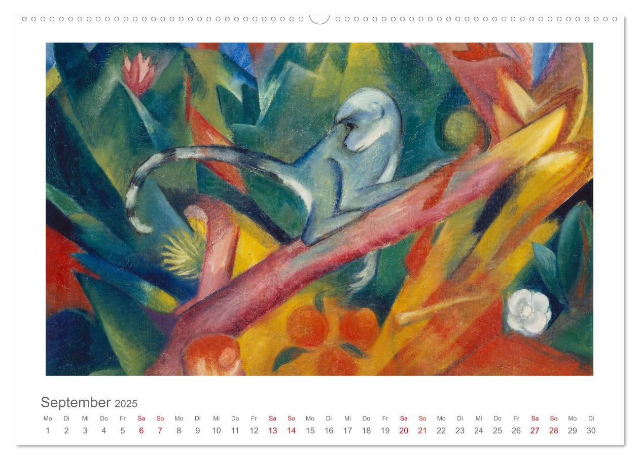 Bild: 9783435321520 | Franz Marc 2025 (hochwertiger Premium Wandkalender 2025 DIN A2...