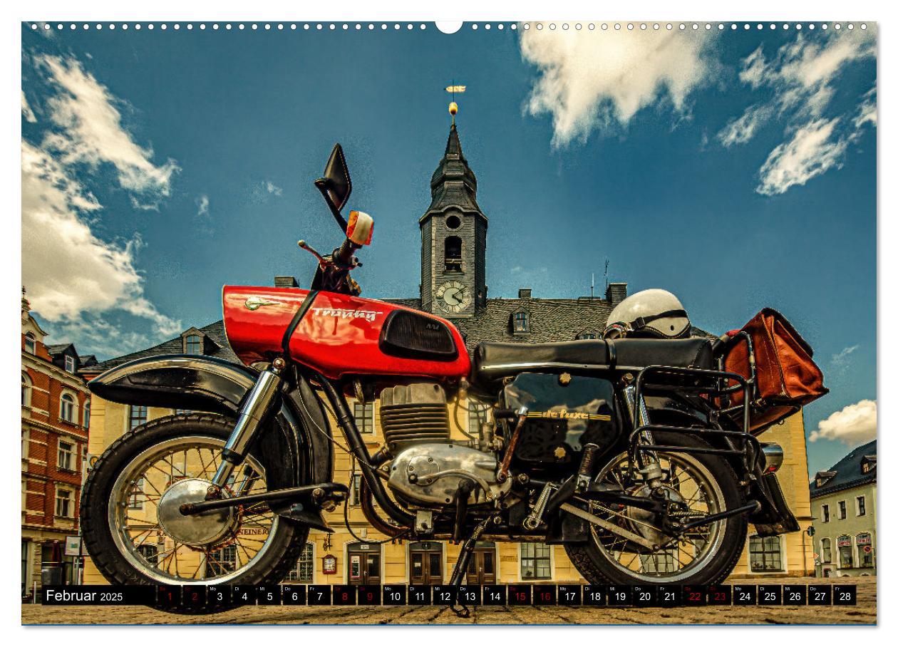 Bild: 9783457214251 | Meine MZ ES 250/2 unterwegs in Chemnitz (Wandkalender 2025 DIN A2...