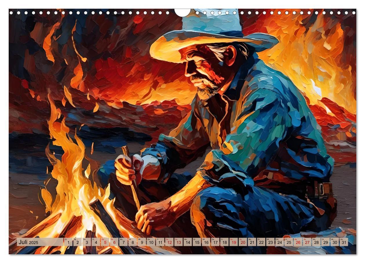 Bild: 9783457158463 | Wild West Moments (Wandkalender 2025 DIN A3 quer), CALVENDO...