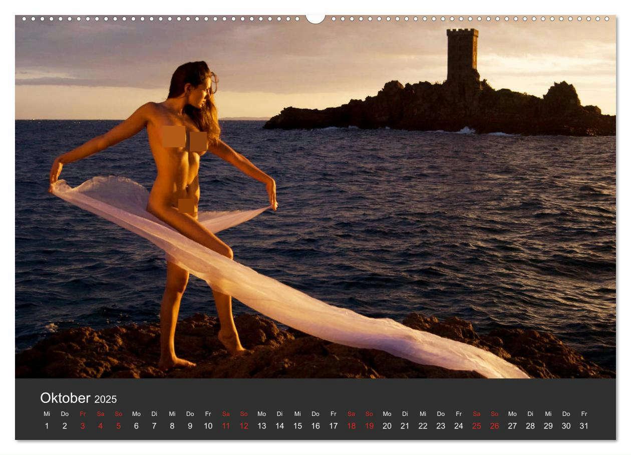 Bild: 9783435293773 | Aktfotografie am Meer (Wandkalender 2025 DIN A2 quer), CALVENDO...