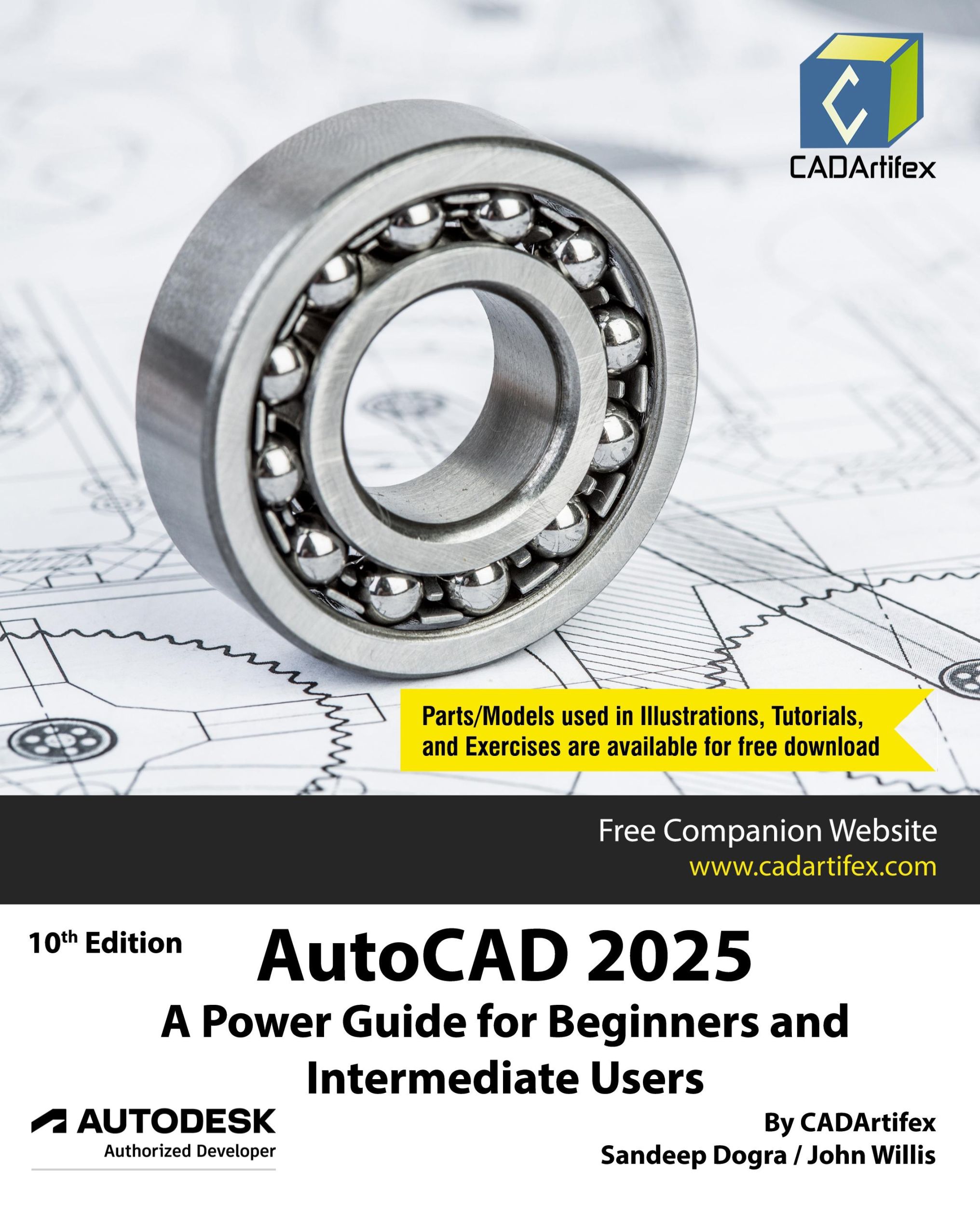 Cover: 9789394074835 | AutoCAD 2025 | A Power Guide for Beginners and Intermediate Users