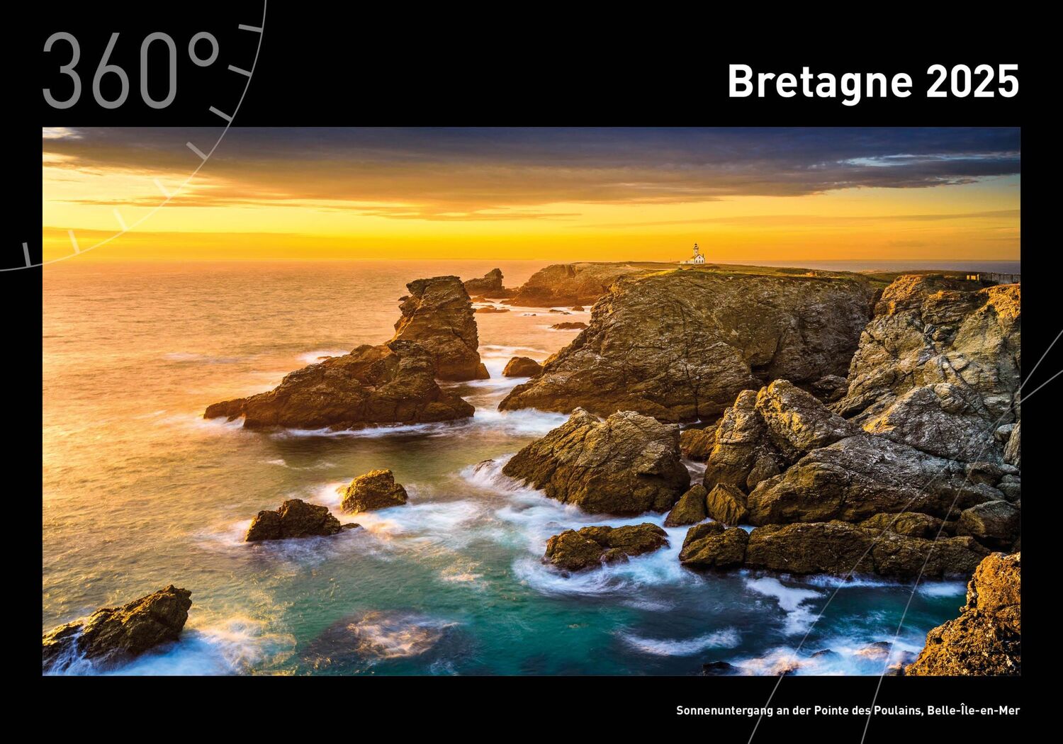 Cover: 9783968555270 | 360° Bretagne Premiumkalender 2025 | Hartmut Krinitz | Kalender | 2025